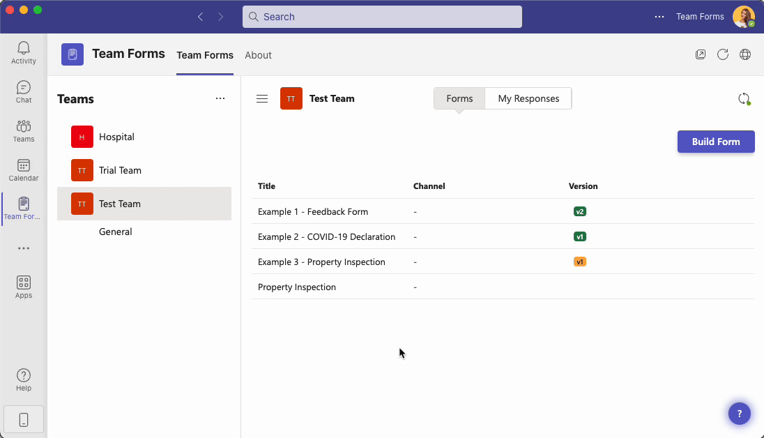 Creating a SharePoint data source